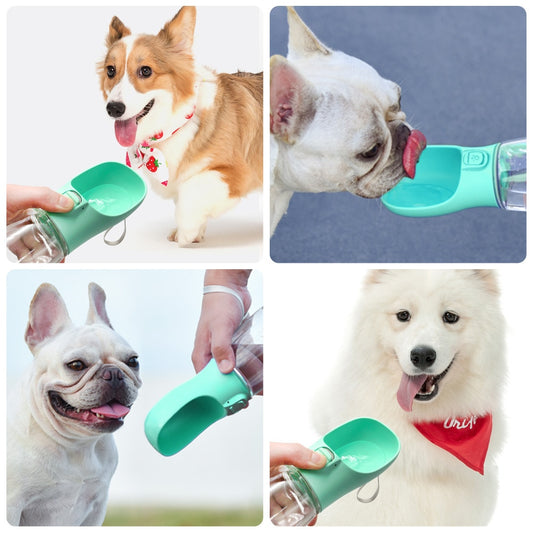 Botella portatil de agua para mascotas