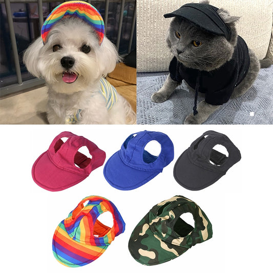 Sombrero protector solar para mascotas